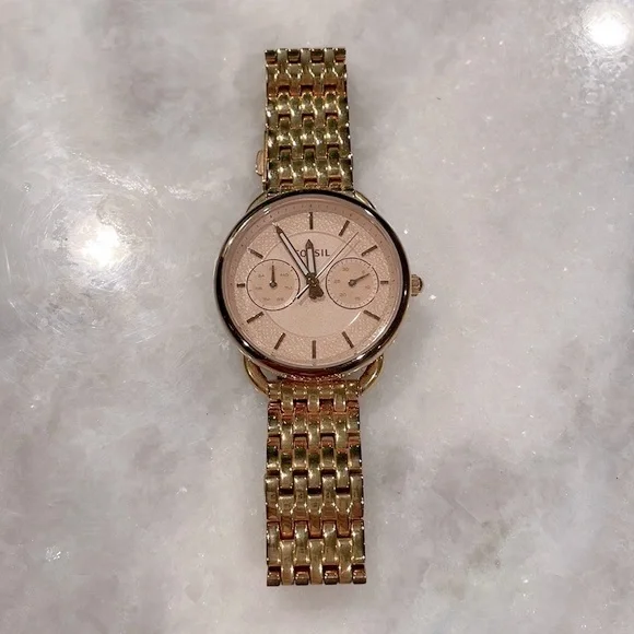 Fossil Accessories Fossil Tailor Multifunction Rosetone